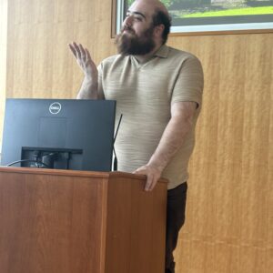 Poet George Abraham, judge for the Jean Corrie Poetry Contest 2026